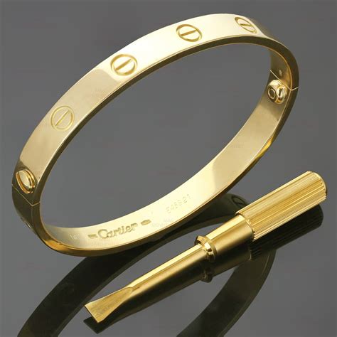 cartier bracelet with screwdriver.